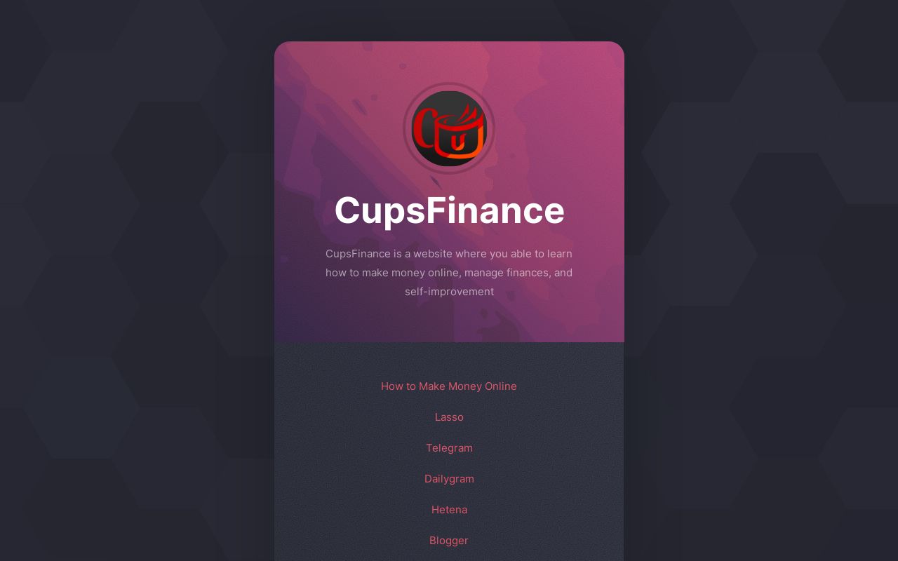 CupsFinance